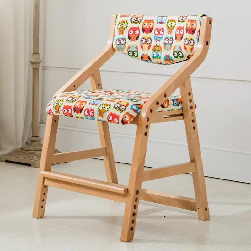 Stoel Silla Mobiliario Sillones Infantiles Meuble Enfant для деревянных детей детская мебель регулируемое
