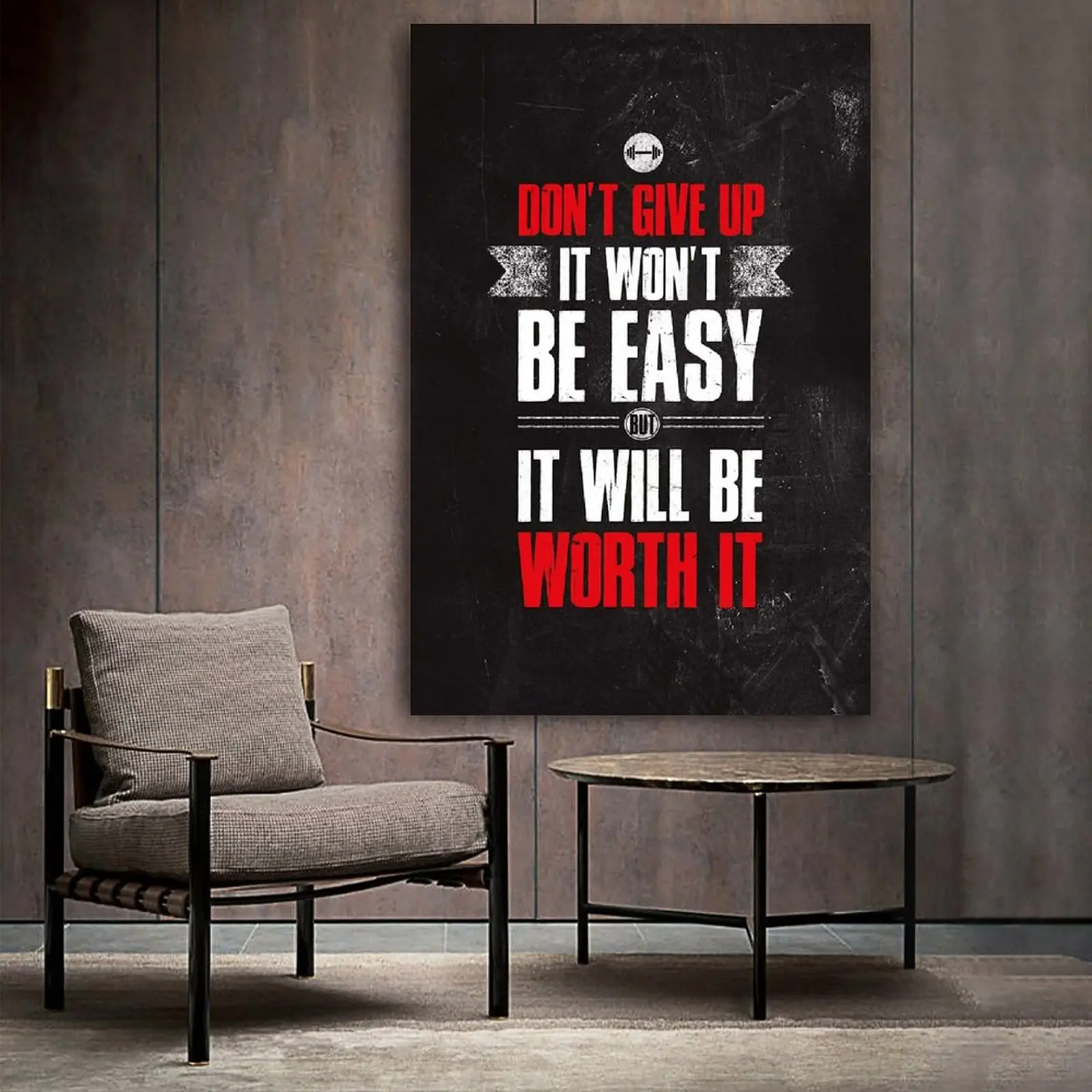 

Motivational Workout Poster Poster Decorative Painting Canvas Wall Art Living Room Posters Bedroom Painting