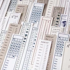 60 шт. декоративная бумага сделай сам, дневник, письменные канцелярские принадлежности, бумага для записей, фотобумага для винтажного коллажа