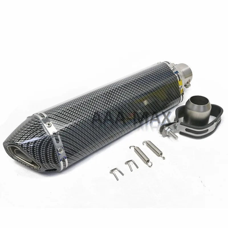 470 мм мотоцикл для Akrapovic выхлопная труба Escape универсальный скутер глушитель дБ убийца глушитель для Z250 MT-03 ATV Dirt Bike - Цвет: G
