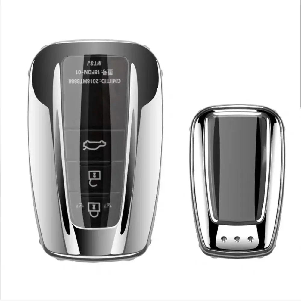 Чехол для автомобильного ключа с дистанционным управлением из ТПУ Toyota CHR 2017 2018 Camry