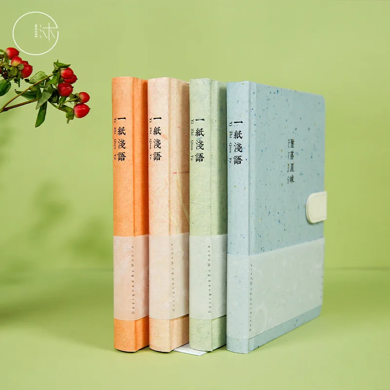 Блокнот с магнитной кнопкой в твердом переплете бумажная серия креативный