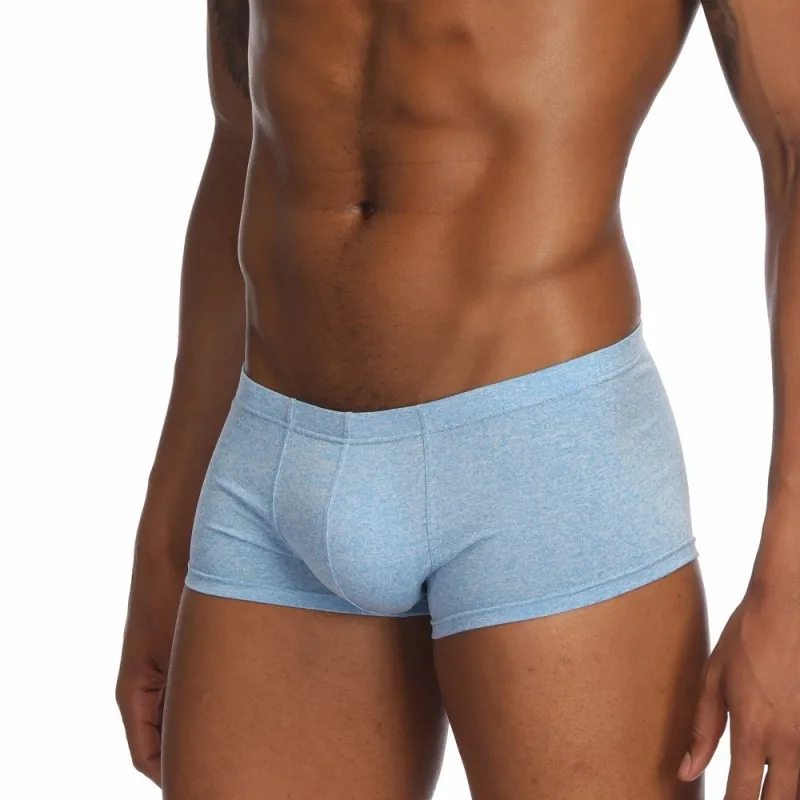 Боксеры мужские тонкие нижнее белье мягкие хлопковые однотонные удобное