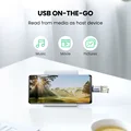 Ugreen USB C Adapter Type C to USB 3.0 Adapter Thunderbolt 3 Type-C Adapter OTG Cable For Macbook pro Air Samsung S10 S9 USB OTG
