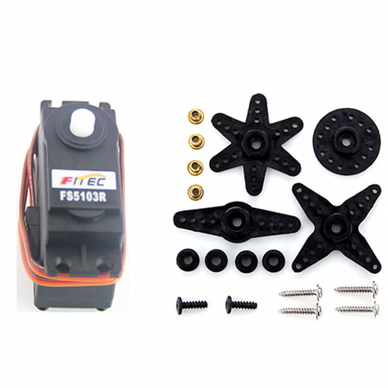 Сервопривод Радиоуправляемый FEETECH FS5103R с крутящим моментом 3 кг 4 8 6 в вращение на