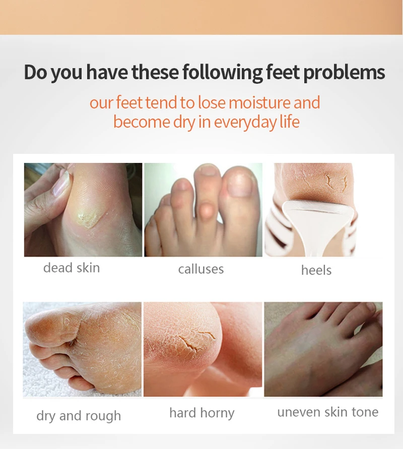 2 упаковки отшелушивающая маска для ног лаванды/папайи носки педикюра крем