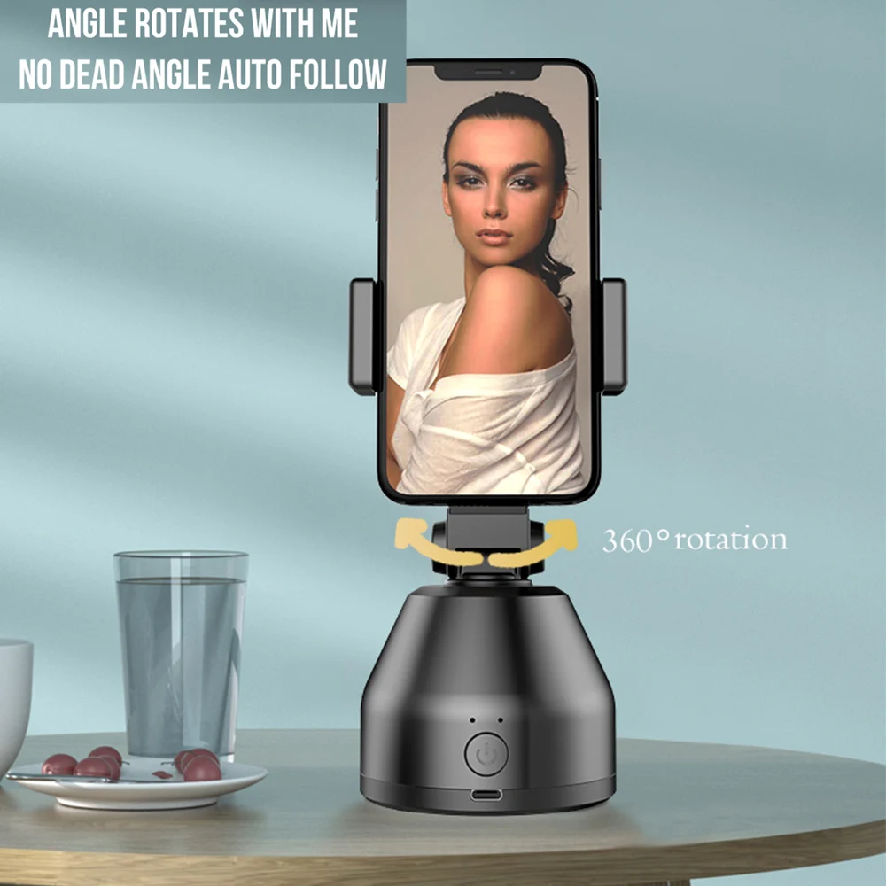 Селфи-Палка с поворотом на 360 градусов автоматическим отслеживанием объекта |