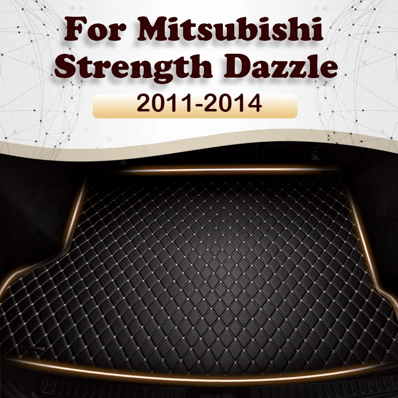 

Car trunk mat for Mitsubishi strength dazzle SUV 2011 2012 2013 2014 Cargo Liner Carpet Interior Parts Accessories Cover