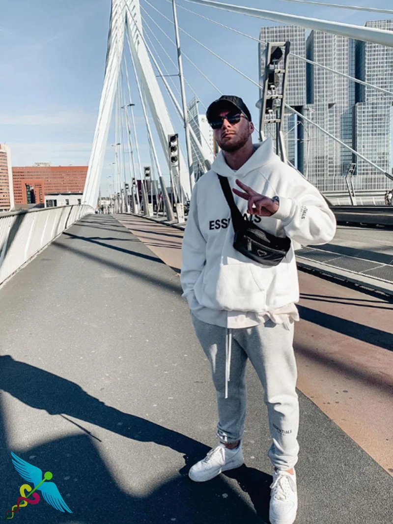 

Essentials Sweatshirts Men Women Fashion Casual Letter logo Print Oversized Hoodies Full High Street Couple Clothes Lounge Wear