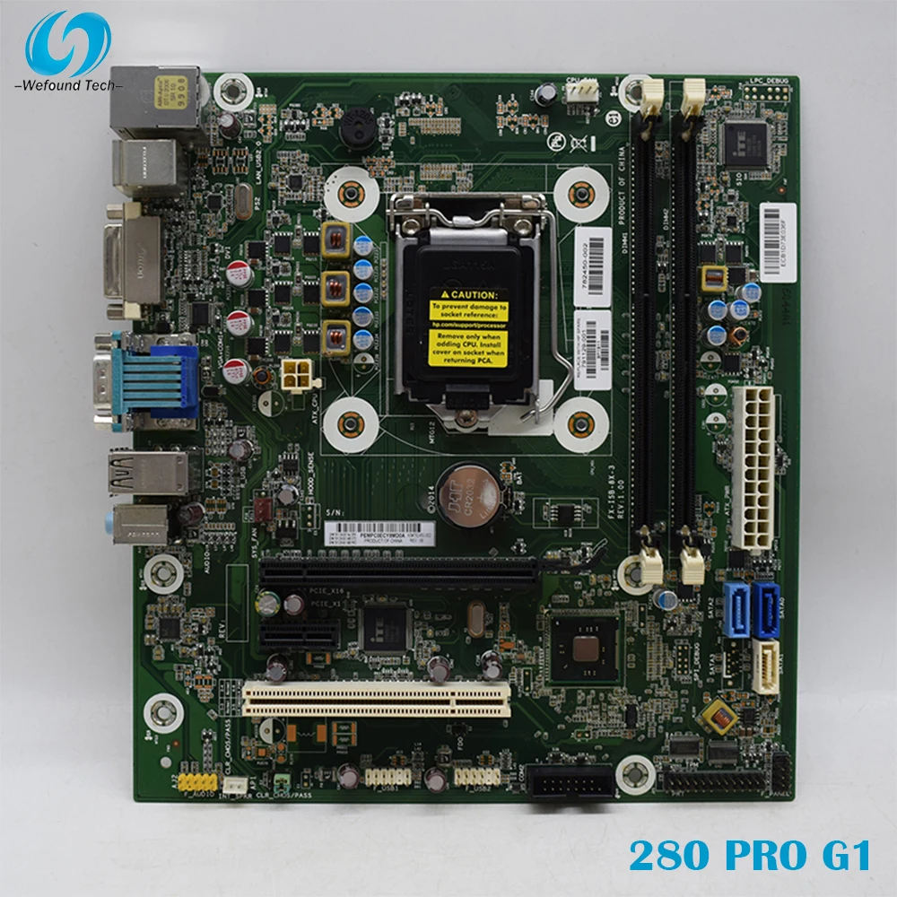 

100% Working For HP 280 PRO G1 MT Motherboard FX-ISB-8X-3 791129-001 782450-002
