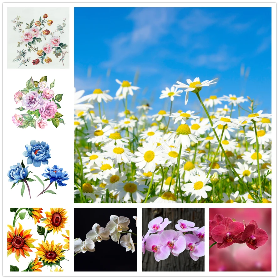 

Diy Diamond Painting Flower Cross Stitch Diamond Embroidery Full Round Cross Stitch Rhinestone Diamond Art