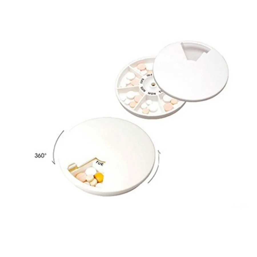 Одна неделя белка таблеток для использования в чехол коробка первой помощи Pastillero