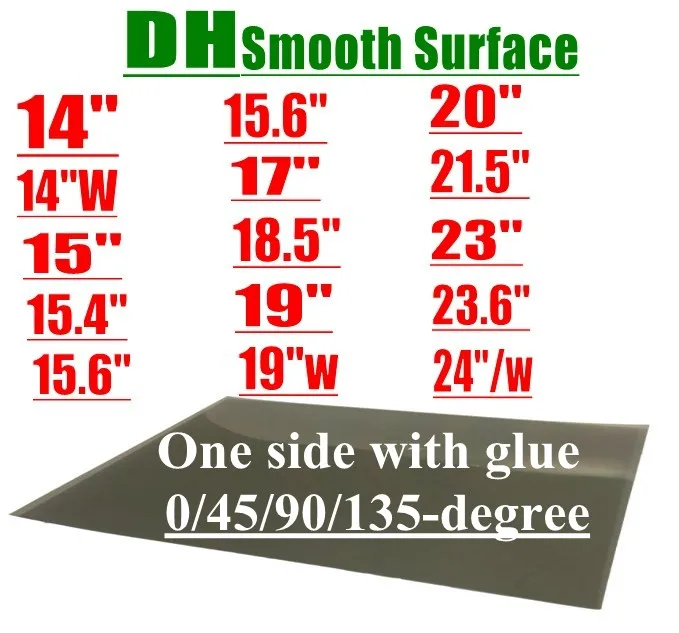 1 шт. гладкая поверхность 14 15 4 6 17 18 5 19 20 21 22 23 24 дюйма 0 45 90 135 градусов поляризатор