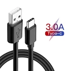 150 см 3 м USB Type C кабель для быстрой зарядки для Xiaomi CC9 Pro mia3 Vivo Y5s Y19 iQoo Pro Neo 855 U3x Nex 3 USB C кабель для синхронизации данных шнур