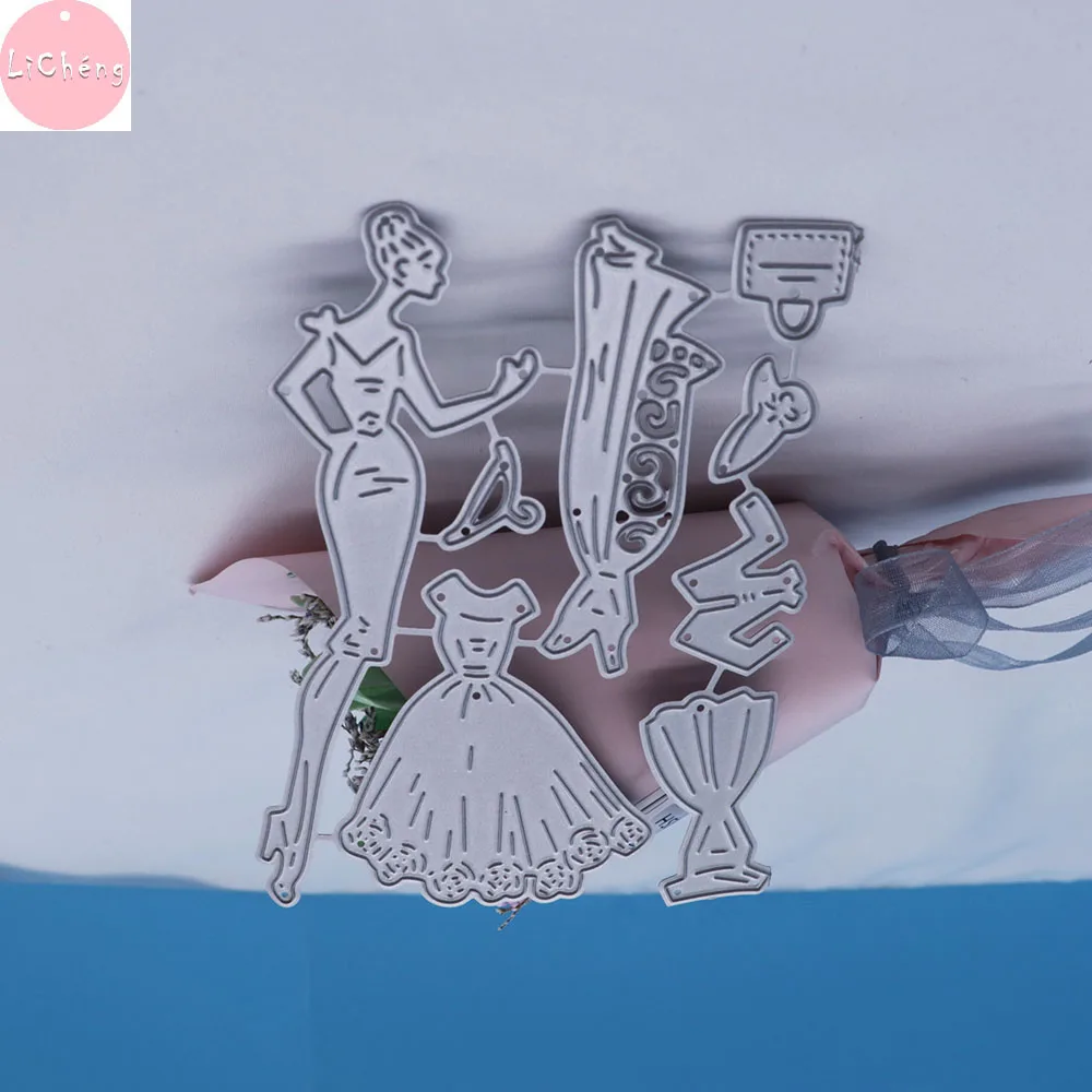 Модные женские металлические штампы для рукоделия скрапбукинг фотоальбом