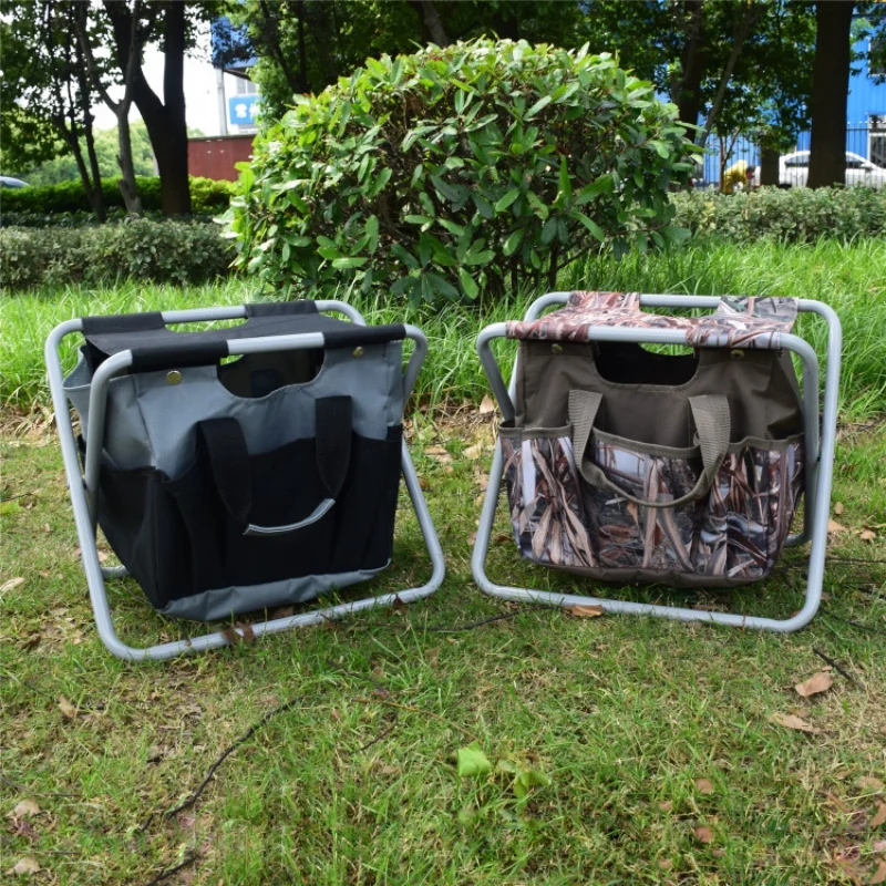 Hot Deals Outdoor 2 In 1 Folding Fishing Chair Bag Convenient Backpack Stool For Hunting Climbing Equipment | Спорт и развлечения