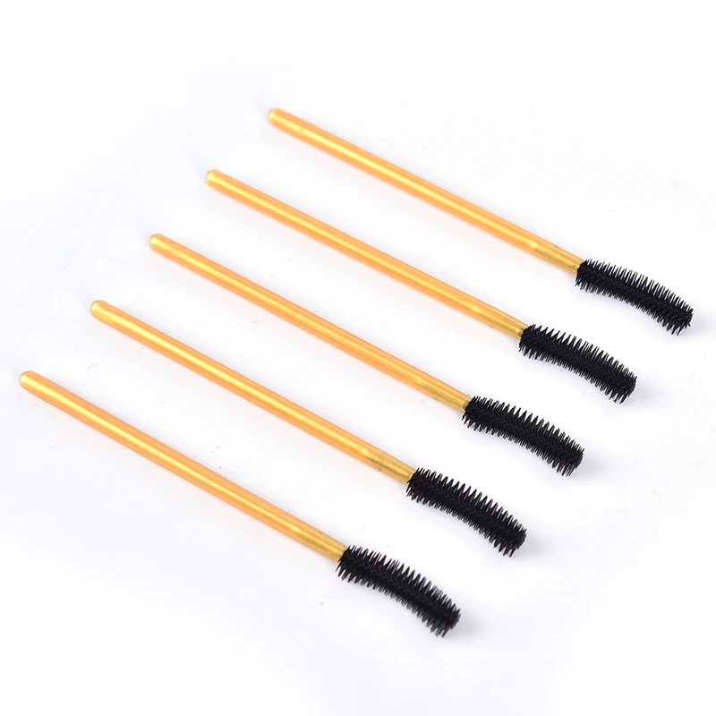 10 шт. Силиконовые кисти для макияжа расческа ресниц палочки туши инструмент