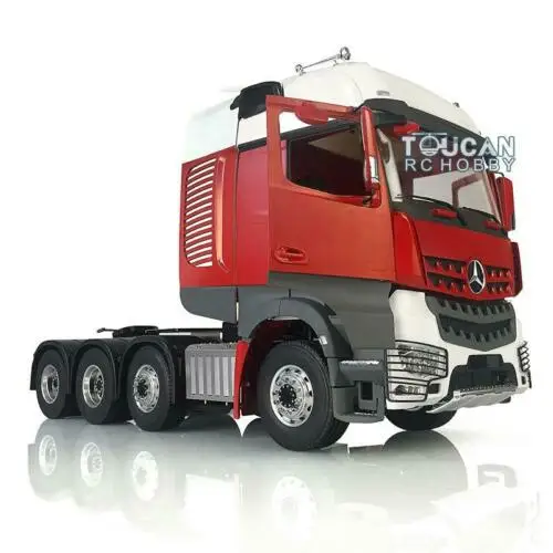 LESU 1/14 RC металлическая стойка шасси Hercules Arcos трактор грузовик окрашенный салон DIY