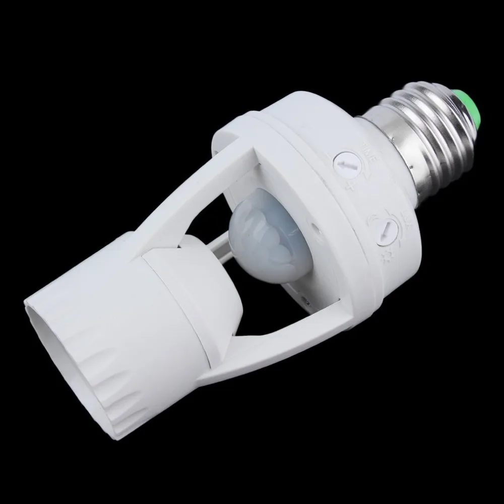 E27 Plug 360 градусов PIR индукционный движения Сенсор инфракрасный детектор