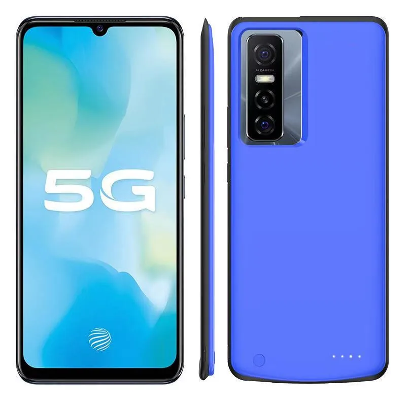 

6800mAh Back Clip Battery Case Phone Charger for VIVO S7 Move Power Supply Battery Bank Power Case for VIVO S7E
