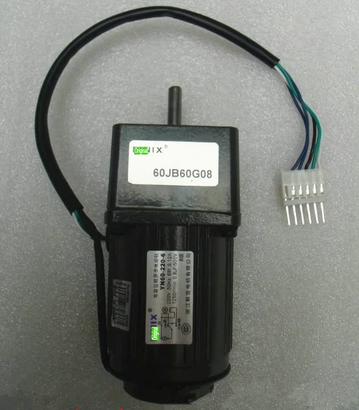 

60JB60G YN60-220-6 yn60-6 новый оригинальный мотор-редуктор постоянного тока, 1 год гарантии