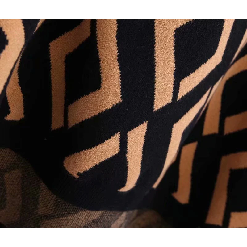 Повседневный женский свитер коричневого цвета весна-осень 2019 новая мода круглый