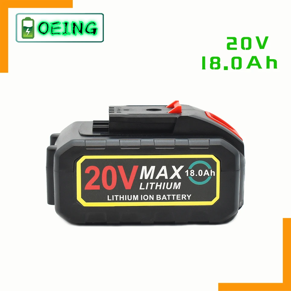 

Новый литий-ионный аккумулятор 20V 18000mAh литиевая батарея для дневного беспроводной ключ электрическая дрель инструмент быстрой зарядки маг...