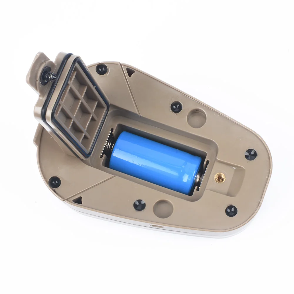 Murah WADSN Airsoft Lampu Helm HEL Bintang 6 GEN 3 Sinyal Hijau Merah IR Strobo Lampu Tahan Air Militer Kelangsungan Hidup Helm Senter