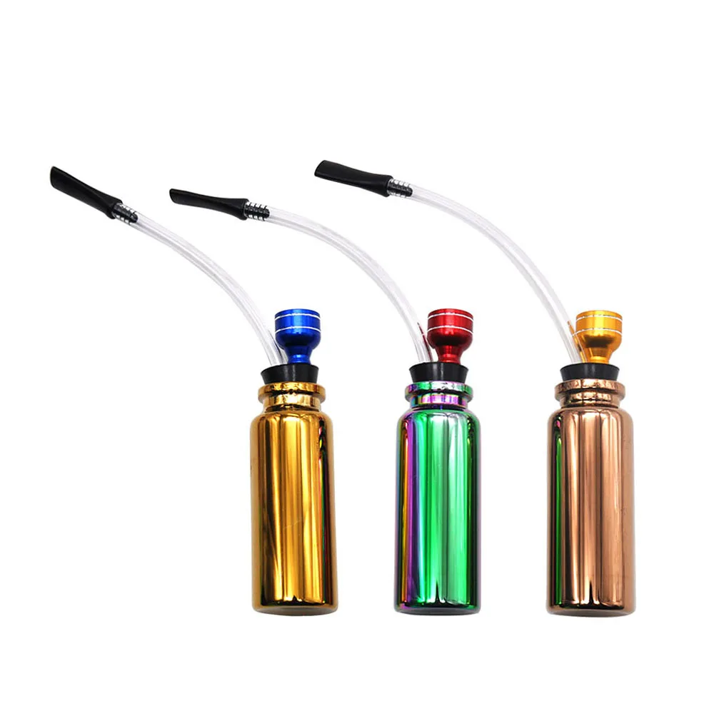 Радужный кальян для курения стеклянная водопроводная труба 105 мм Металлические