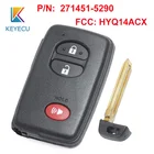 KEYECU Smart Prox дистанционный ключ для Toyota Venza Prius 2011 2012 2013 2014 2015 2016 FCC ID: HYQ14ACX PN: 271451-5290