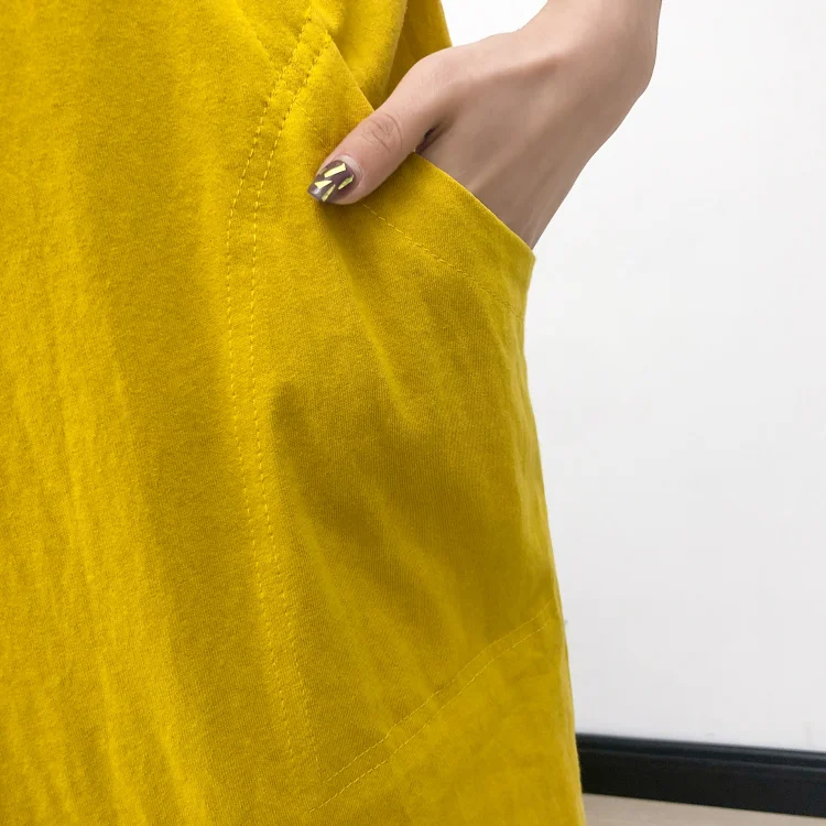 

Feature Pocket Decoration Long T-shirt Dress For Feeding Loose Casual Summer Clothes Top Breastfeeding Dress Maternity Clothes