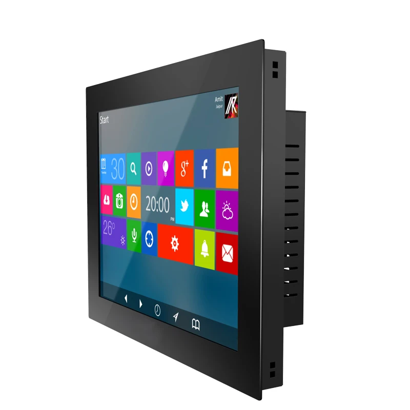 10 1-дюймовая промышленная сенсорная панель ПК 4G/8G 64G/10 4G/128G Windows10/11RS485/256 COM2 WiFi