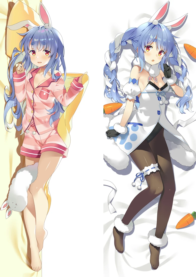 

Cute Vtuber Dakimakura Hugging Body Pillow Case Anime Pillow Cover Double-sided Bedroom Bedding Beauty Case Cosplay Dakimakura