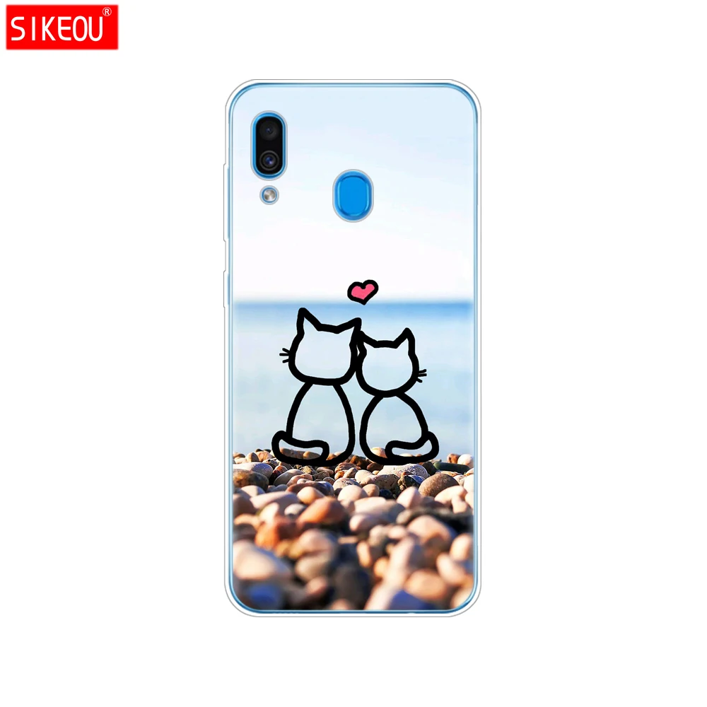 Чехол для Samsung Galaxy A20 чехол A20E силиконовая задняя крышка A 20 2019 A205F A202F мягкий бампер