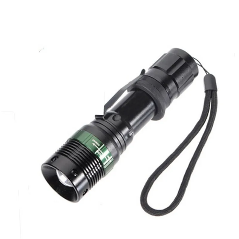 

SA9 2000lm Zoomable Mini Torch + 1Pcs Elfeland 3000mAh 3.7V 18650 Battery Household Useful Long Shot Flashlight