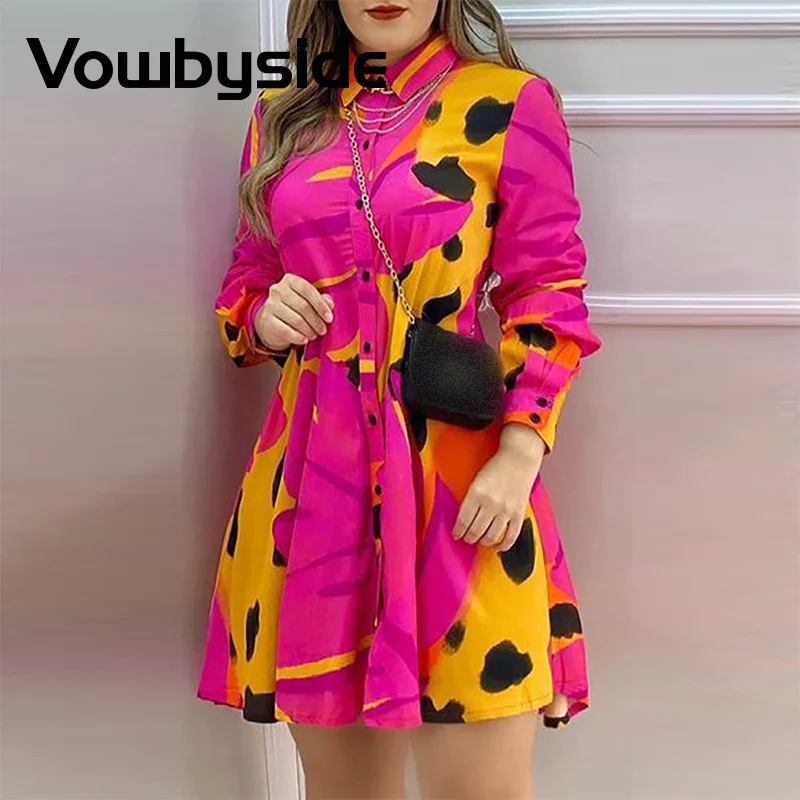 

Платье-рубашка на пуговицах с длинными рукавами и цветными блоками