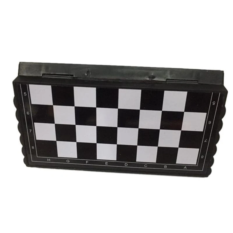 

War Chess Black Magnetic Plastic International Chess Europe High Quality Simple Easy To Store America Child Parent-child Chess