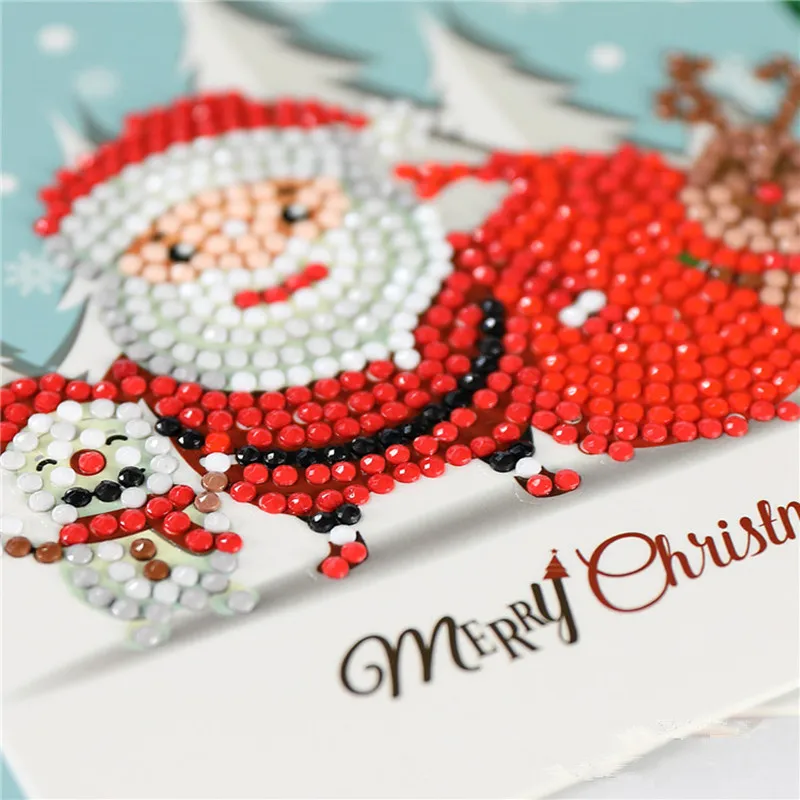 Рождественские подарки 5D сделай сам алмазная живопись украшения для