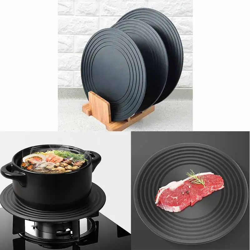 24/28 см быстрого лед размораживания Доска Быстрая пластина для разморозки