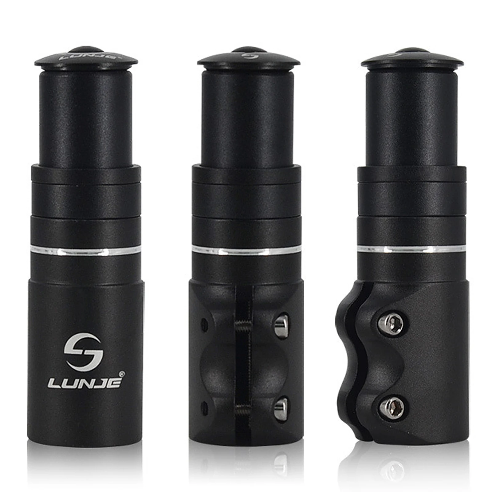 

Aluminum Alloy Bike Fork Stem Extender Handlebar Riser Bicycle Cycling Stem Head Up Adapter Bike Neck Height Spacer