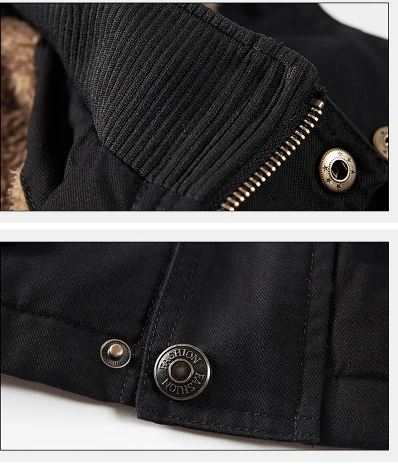 Новая военная Толстая Теплая мужская куртка зимние парки повседневная с