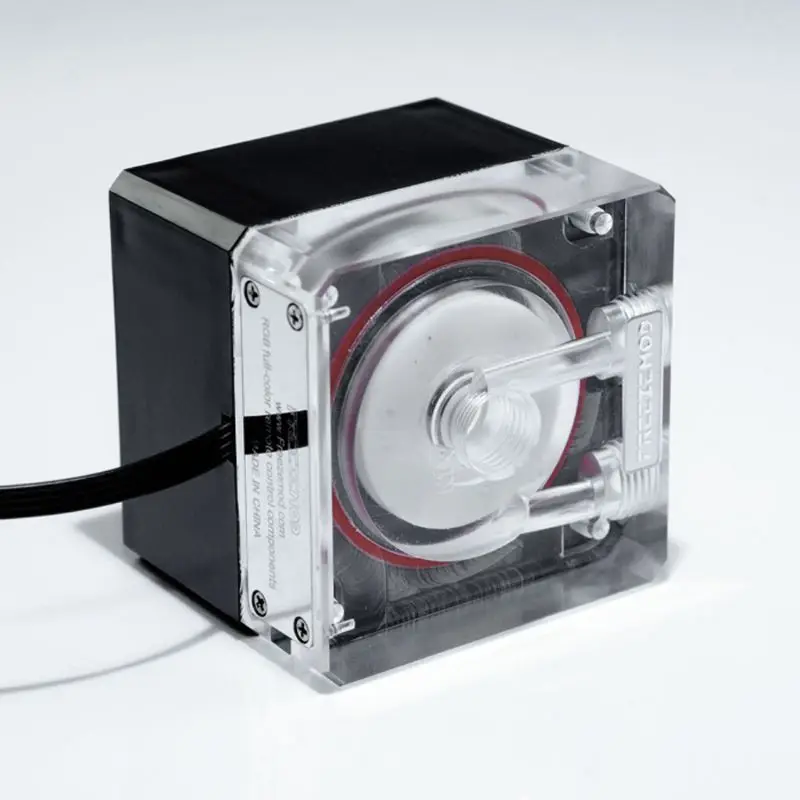 Компьютерное охлаждение ПК бесшумный кулер для воды ШИМ интеллектуальная