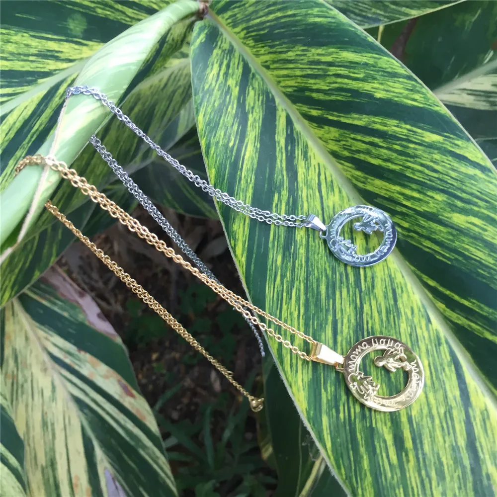 

Bear Pendant NECKLACE Stainless Steel Chain Boy And Girl As Best Gift