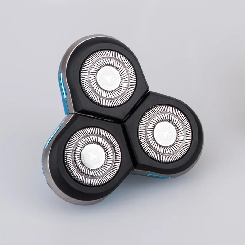 Тройное Лезвие 3 цвета на выбор моющаяся бритвенная головка для электробритва