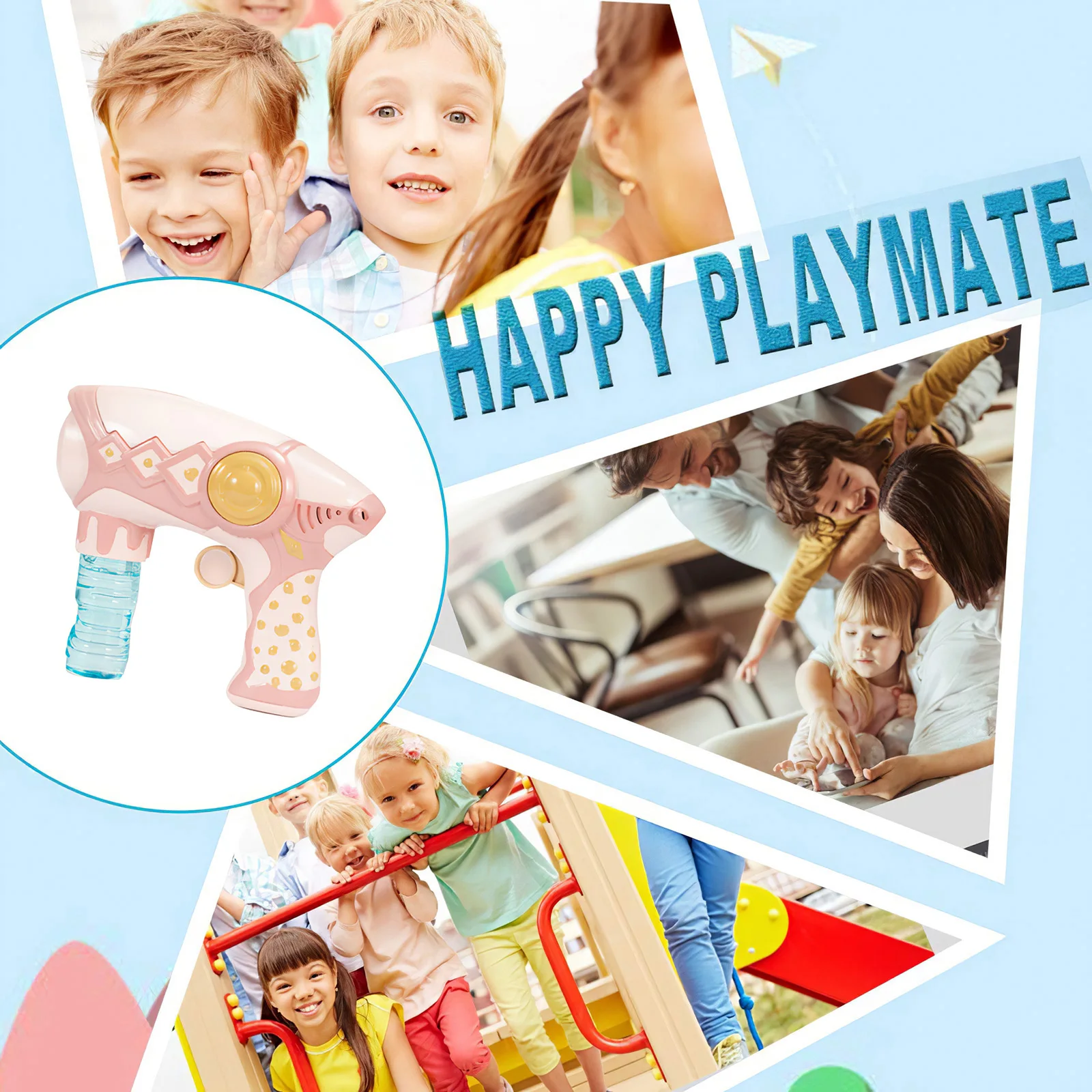 

Electric Summer Smoke Magic Bubble Machine Toy Automatic Bubble Blower Maker Gun For Children Kids Outdoor Toys Birthday Gift