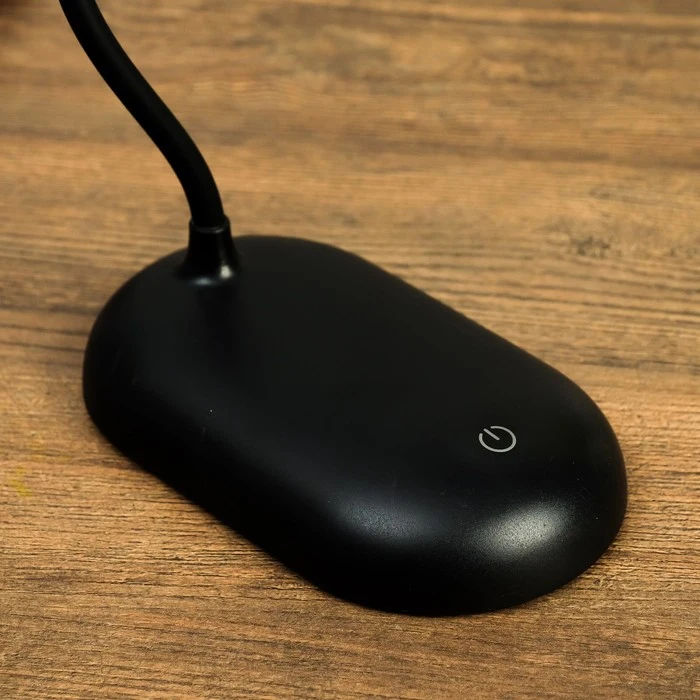 Лампа настольная 85296/1 16хLED 5Вт 3 режима USB AKB черный 15х9х38 см 4734887 | Лампы и освещение
