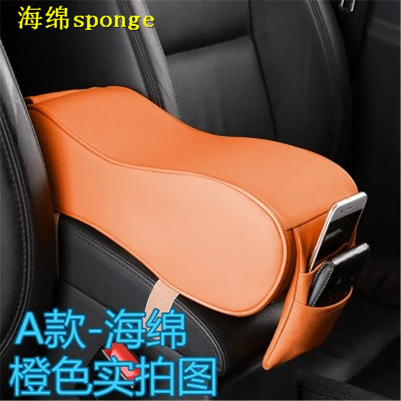 Стайлинг интерьера PU подлокотник коробка повышающая Накладка для Changan Great Wall CS15