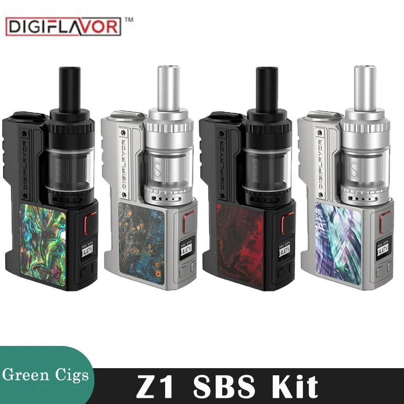 Оригинальный набор Digiflavor Z1 SBS сирена 3 GTA бак 80 Вт DF мод Питание от батареи 18650