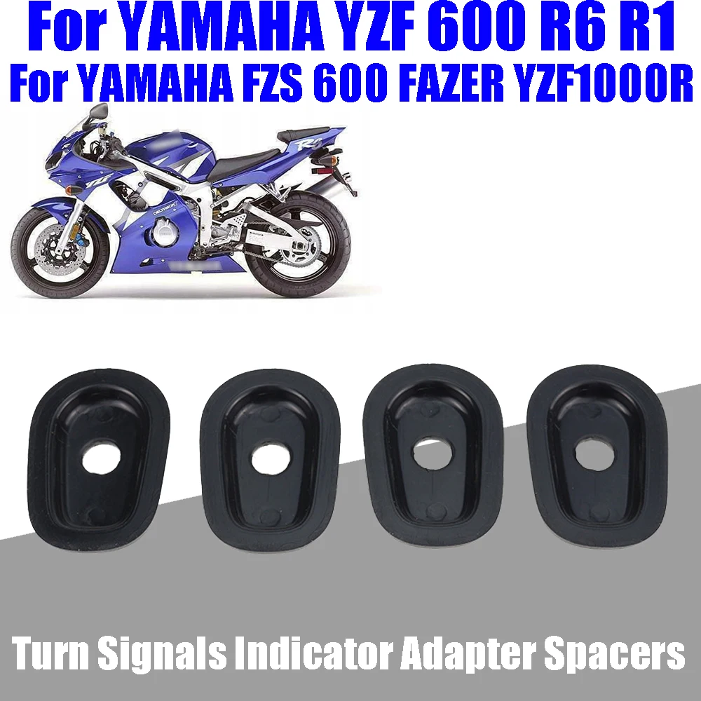 

Для YAMAHA YZF 600 R6 R1 YZF600 FZS600 FZS 600 FAZER YZF 1000R аксессуары для мотоциклов указатели поворота адаптер Распорки