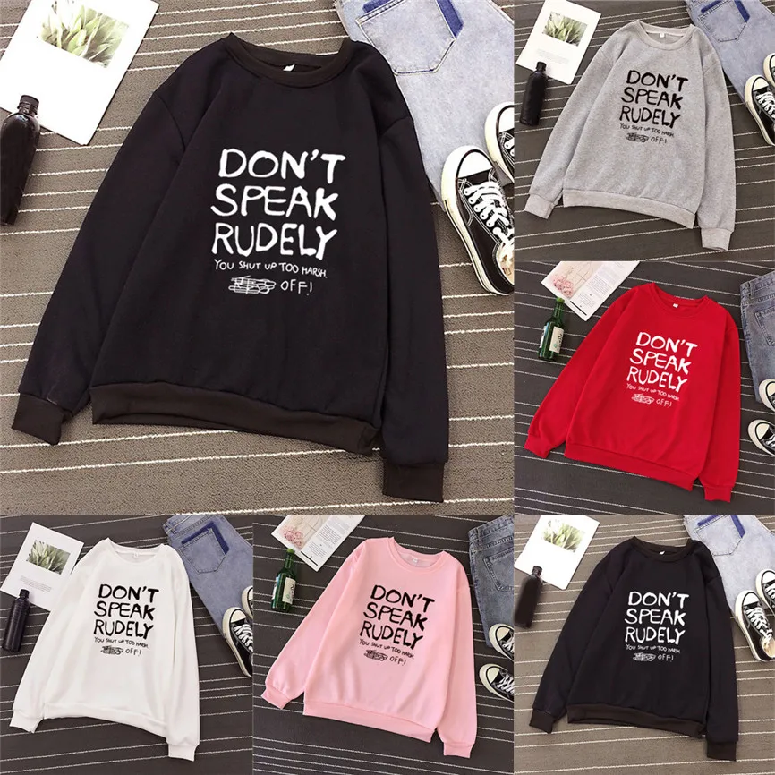 Симпатичные толстовки унисекс Для мужчин женщин Повседневное с круглым вырезом